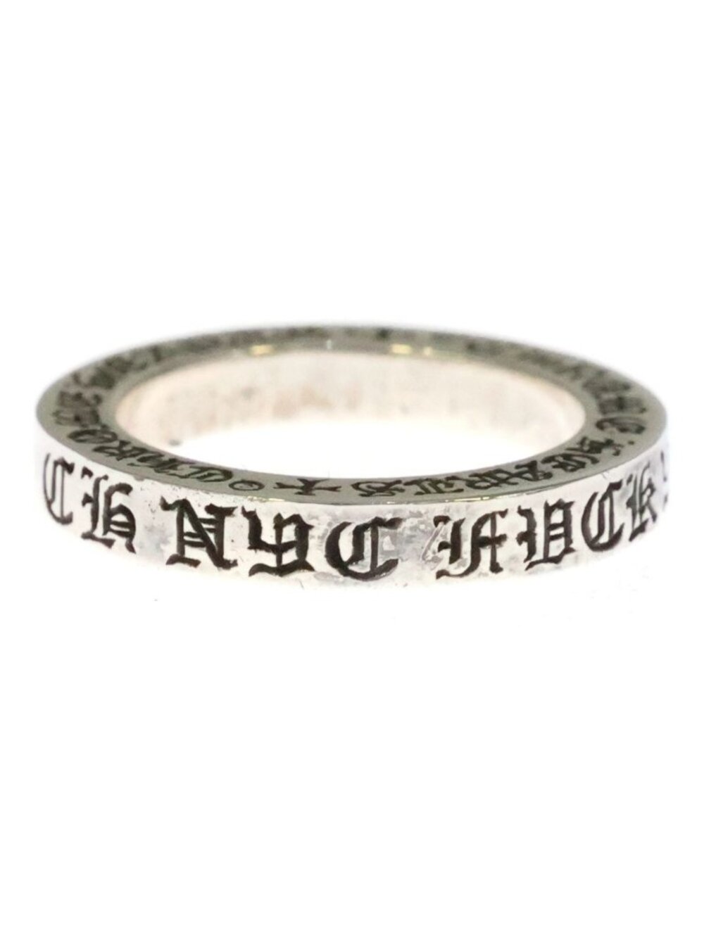Chrome Hearts Spacer Ring CH You Silver